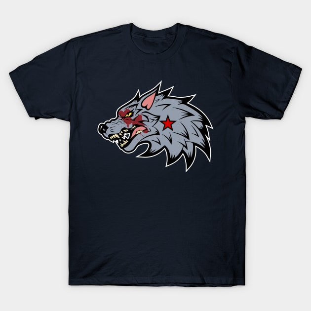 Silver Wolf T-Shirt by Rubtox